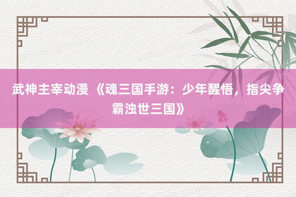 武神主宰动漫 《魂三国手游：少年醒悟，指尖争霸浊世三国》